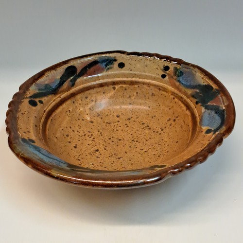 Click to view detail for #240722 Bowl, Brown $22
